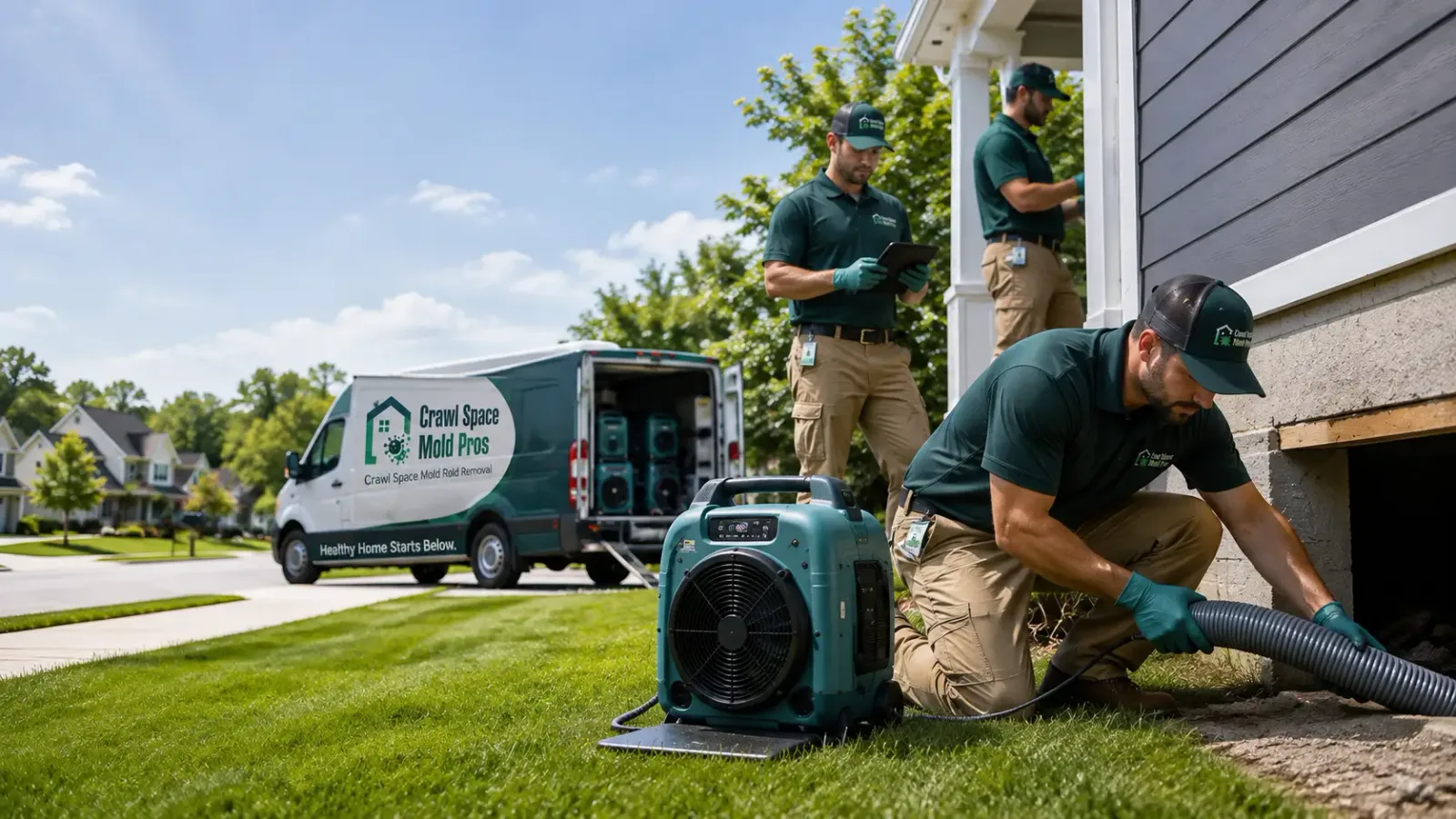 Crawl Space Mold Removal in Richfield, PA